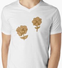 Flowers Men's V-Neck T-Shirt