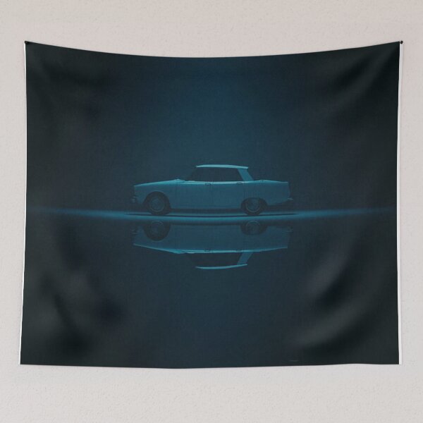 Item preview, Car in dark blue background designed and sold by rodentpad.