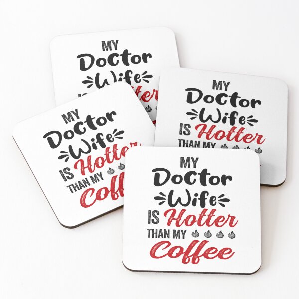 Item preview, My Wife Is Hotter Than My Coffee Mug Mothers Day Birthday Funny Doctor designed and sold by EasyPrintGift.