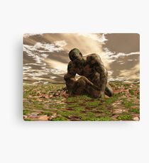 Making a New Friend Canvas Print