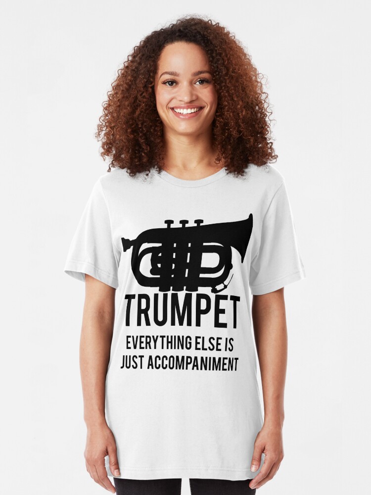 dog trumpet t shirt