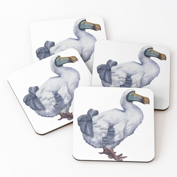 Item preview, The extinct Dodo. Dodo illustration. Quirky, weird and fluffy. Have a piece of natural history. Unique gift. designed and sold by PlumpPlumStudio.