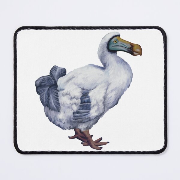 Item preview, The extinct Dodo. Dodo illustration. Quirky, weird and fluffy. Have a piece of natural history. Unique gift. designed and sold by PlumpPlumStudio.