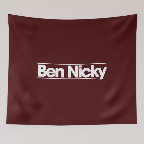 Item preview, Ben Nicky  White logo designed and sold by EmTuyetlam.
