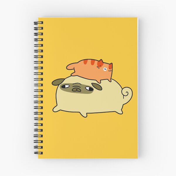 Item preview, Little Orange Tabby and Pug designed and sold by SaradaBoru.