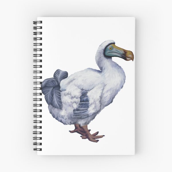 Item preview, The extinct Dodo. Dodo illustration. Quirky, weird and fluffy. Have a piece of natural history. Unique gift. designed and sold by PlumpPlumStudio.