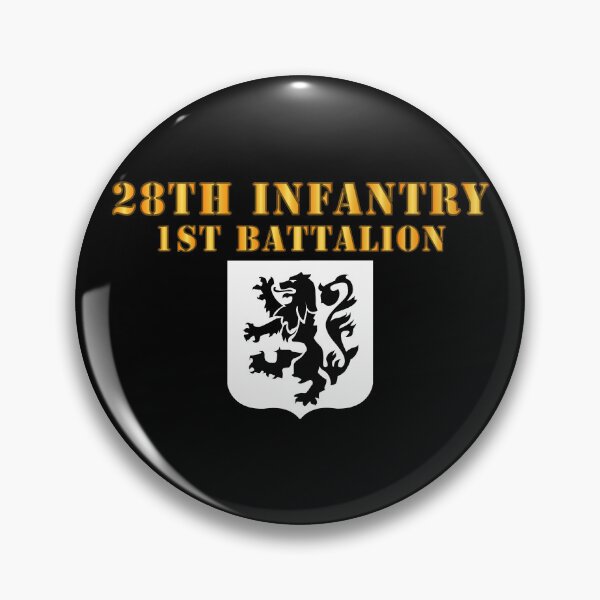 Item preview, Army - 1st Battalion 28th Infantry - Hat designed and sold by Military Insignia Products.