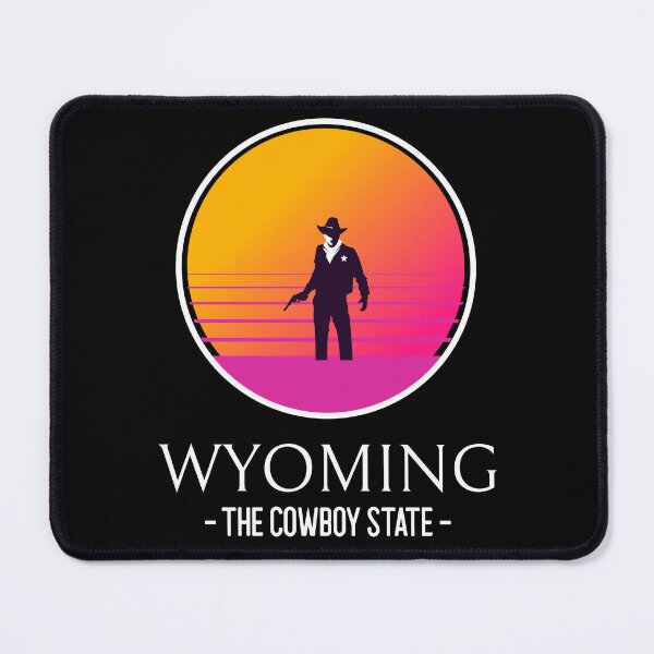 Item preview, Wyoming The Cowboy State Sunset designed and sold by Alladin7.