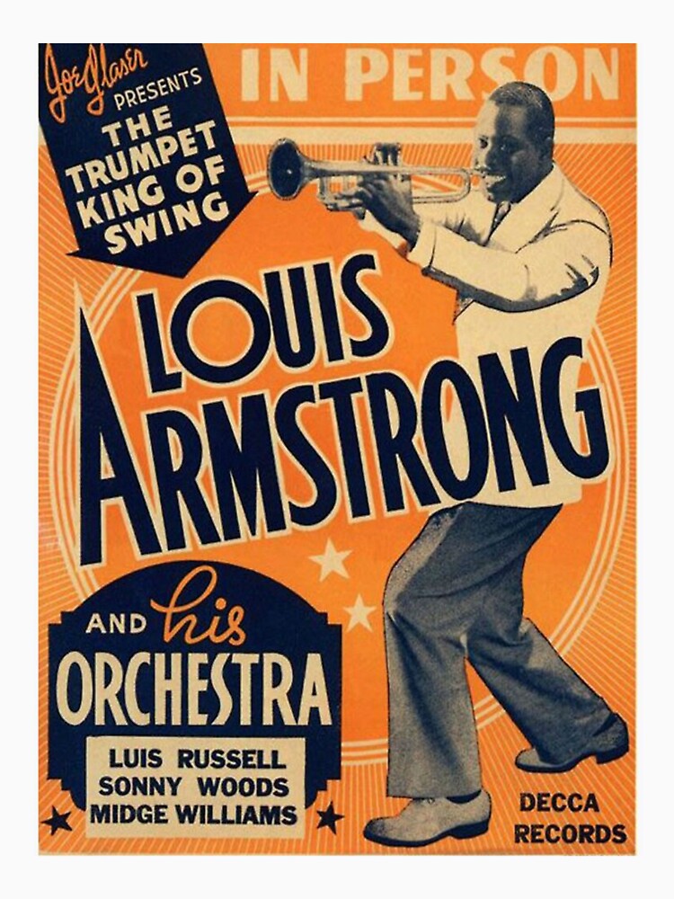 Louis Armstrong Vintage Poster T-shirt