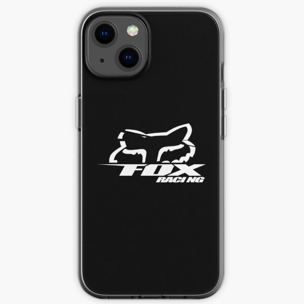 conception de renard couleur blanche Coque souple iPhone