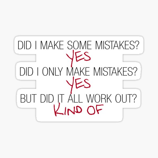Item preview, Did I make some mistakes? - Dirk Gently designed and sold by mrfictional.