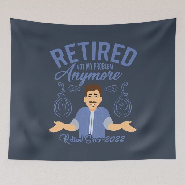 Item preview, Funny Retired 2022 Not My Problem Anymore Shrugging designed and sold by CanCoiGF.