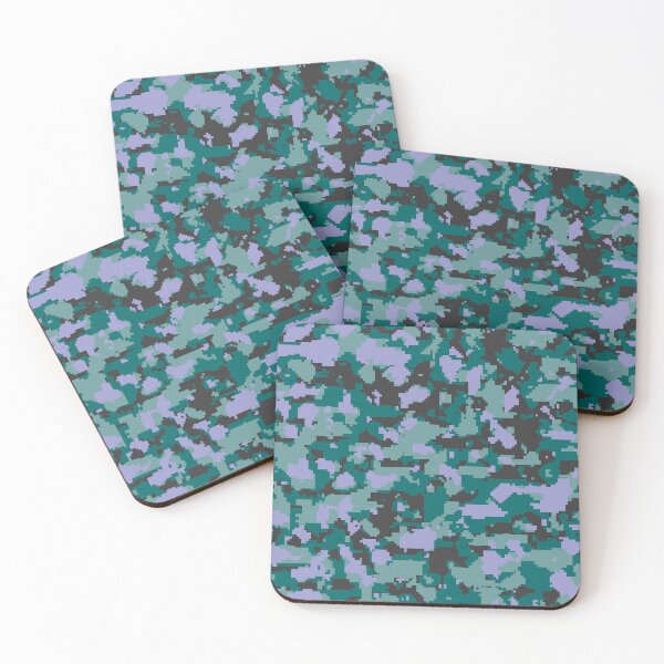 Item preview, Teal Digital Camouflage  designed and sold by Tshirtstory.
