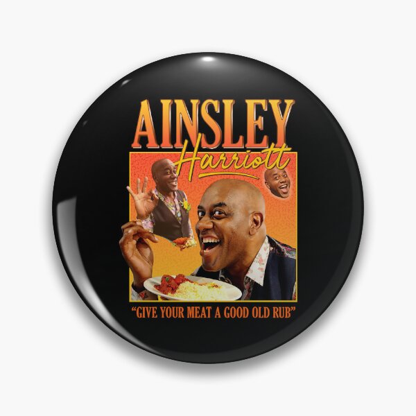 Item preview, Music Retro Ainsley-Harriott-Homage Funny Graphic Gift designed and sold by Mrssaraicremini.