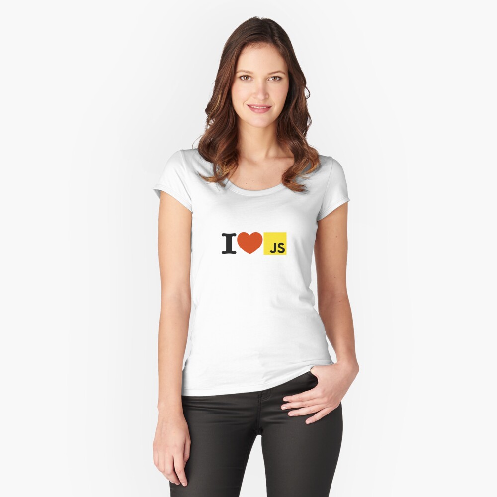 Item preview, Fitted Scoop T-Shirt designed and sold by yourgeekside.
