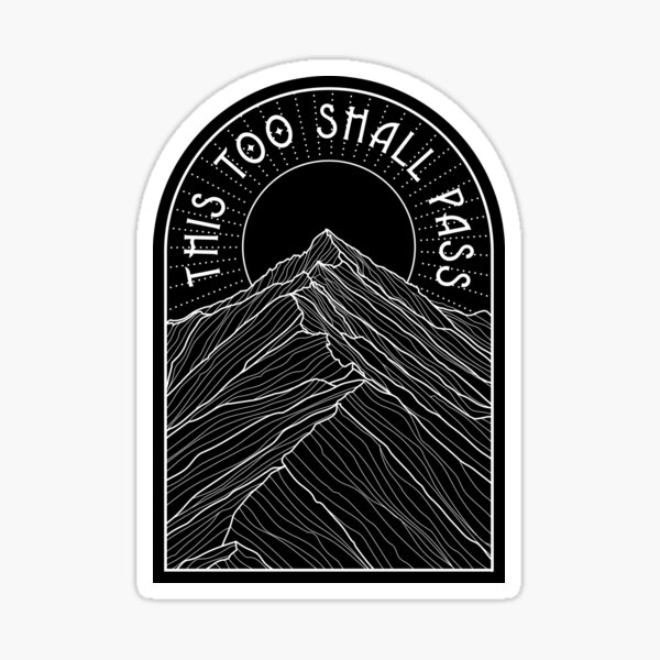 Item preview, This Too Shall Pass designed and sold by holyrascal.