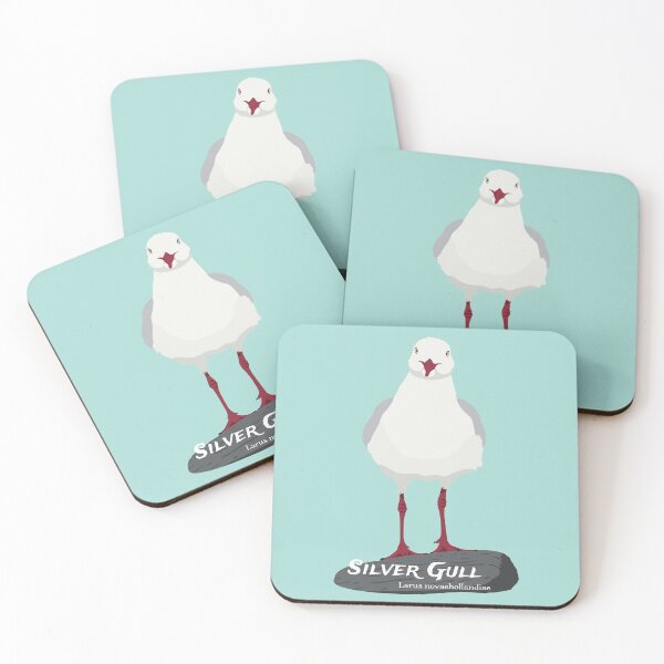Item preview, Cute Silver Sea Gull - Simple Minimal Illustration for Sea Gull Lover designed and sold by Jazznote.