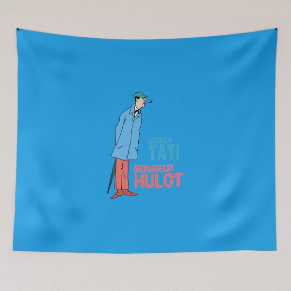 Item preview, Jacques Tati - Monsieur Hulot Essential T-Shirt designed and sold by DerSchladweiler.