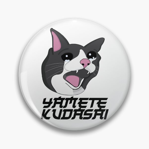 Item preview, Yamete Kudasai Meme Crying Screaming Cat Yamero Japanese designed and sold by alltheprints.