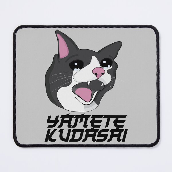 Item preview, Yamete Kudasai Meme Crying Screaming Cat Yamero Japanese designed and sold by alltheprints.
