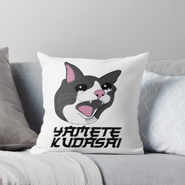 Item preview, Yamete Kudasai Meme Crying Screaming Cat Yamero Japanese designed and sold by alltheprints.