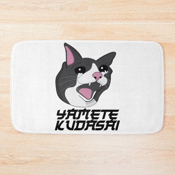 Item preview, Yamete Kudasai Meme Crying Screaming Cat Yamero Japanese designed and sold by alltheprints.