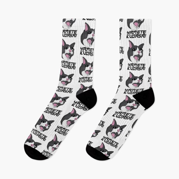 Item preview, Yamete Kudasai Meme Crying Screaming Cat Yamero Japanese designed and sold by alltheprints.