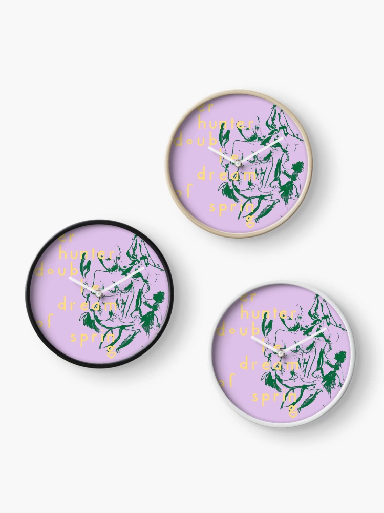 Thumbnail 3 of 4, Clock, Spring designed and sold by FrenchDisko1993.