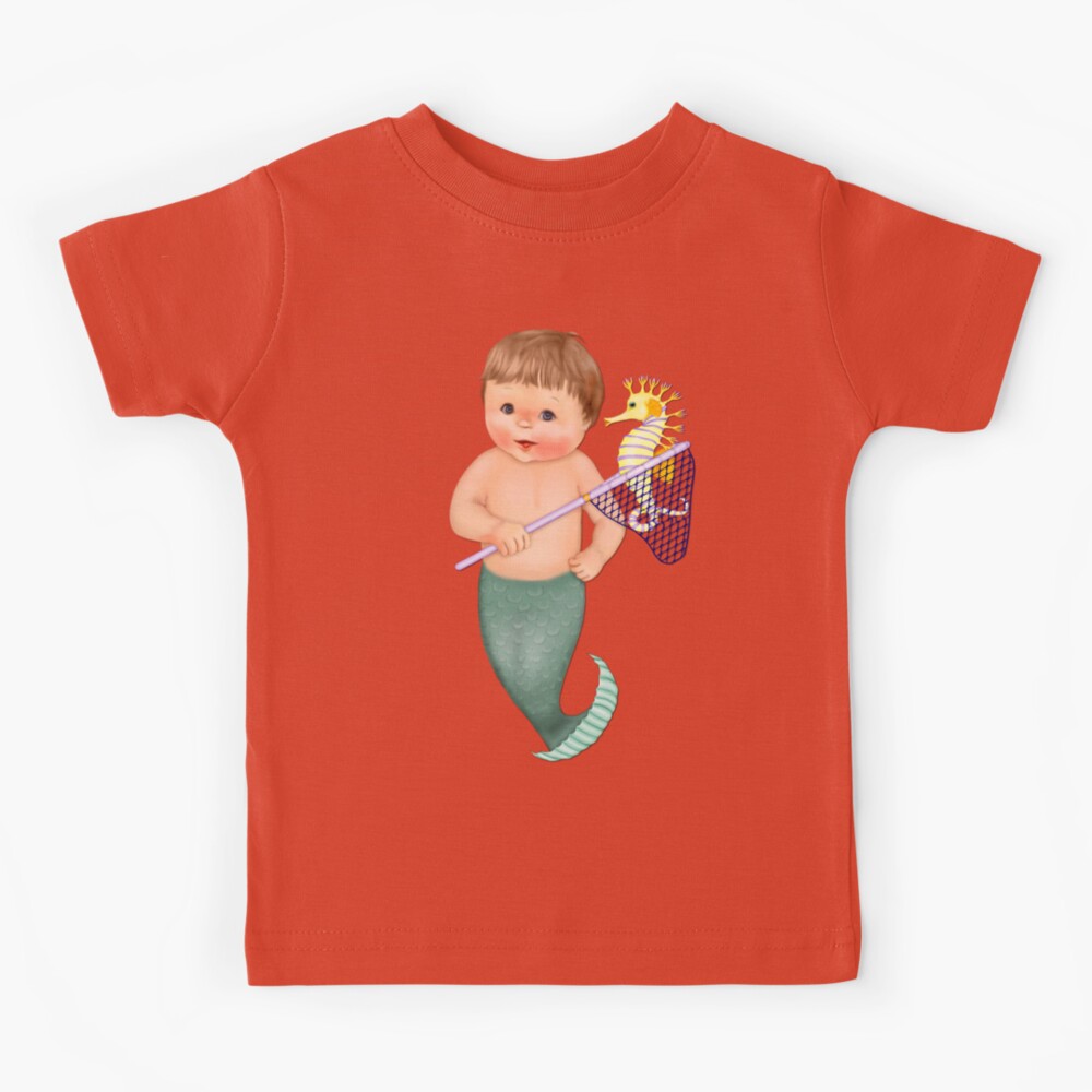 toddler boy little mermaid shirt