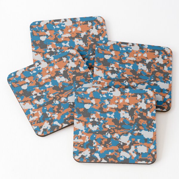Item preview, Grey Blue Digital Camouflage  designed and sold by Tshirtstory.