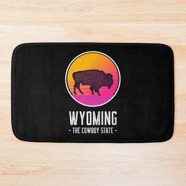 Item preview, Wyoming The Cowboy State Sunset Buffalo  designed and sold by Alladin7.