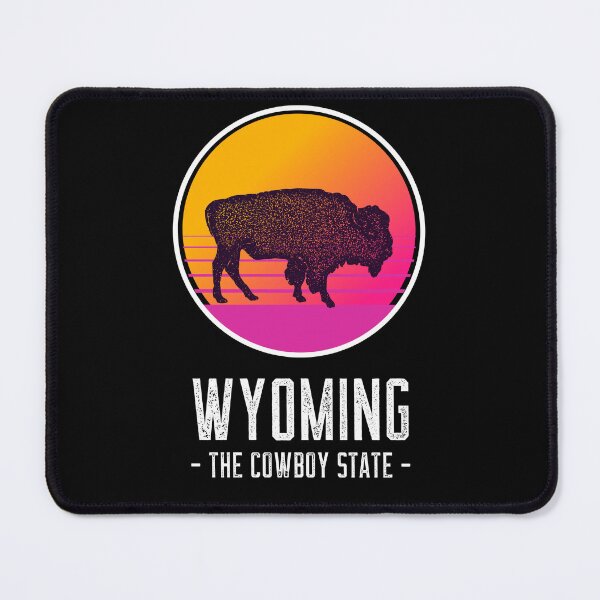 Item preview, Wyoming The Cowboy State Sunset Buffalo designed and sold by Alladin7.