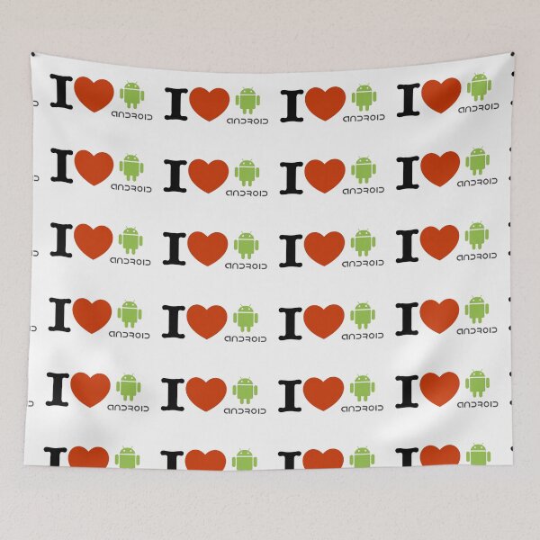 Item preview, i love android designed and sold by yourgeekside.