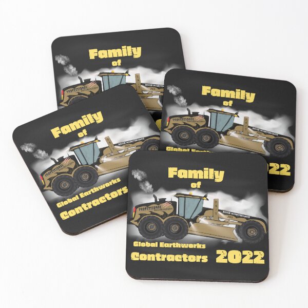Item preview, Family of Global Earthworks Contractors (Grader) designed and sold by schmerkers.