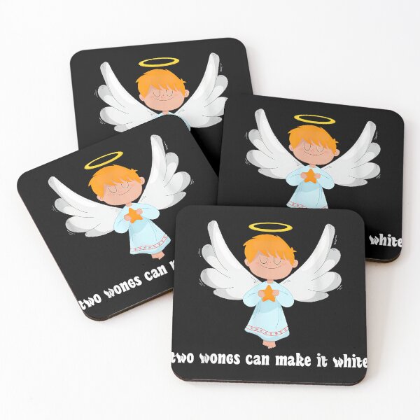 Item preview, Two Wongs Make It White Angel designed and sold by MaryStrupp.