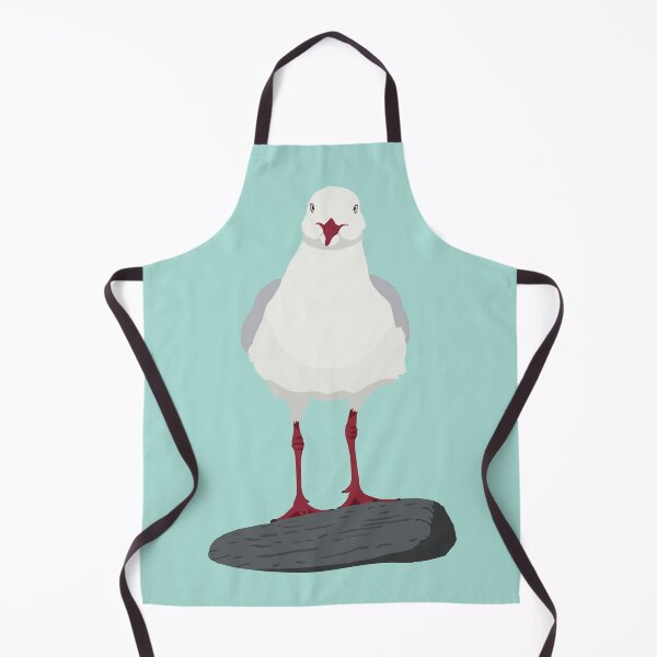 Item preview, Cute Silver Sea Gull - Illustration for Sea Gull Lover - No text designed and sold by Jazznote.