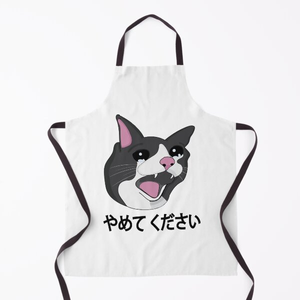 Item preview, Yamete Kudasai Meme Crying Cat Yamero Japanese Words designed and sold by alltheprints.