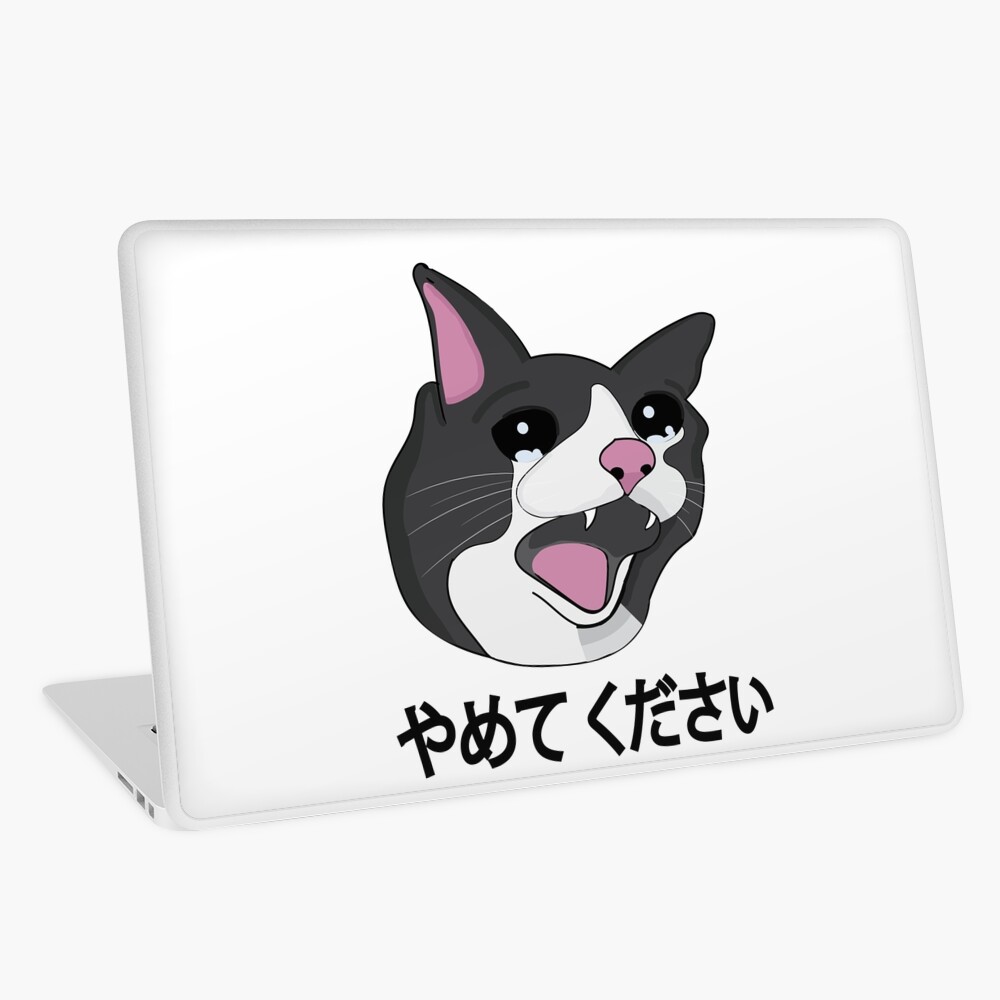 Yamete Kudasai Meme Crying Screaming Cat Yamero' Sticker