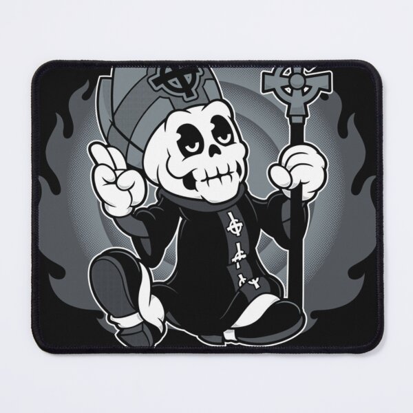 Item preview, Papa Ghost - Vintage Cartoon Satanic Symphony - Creepy Cute Goth Classic T-Shirt designed and sold by BenildaVent.