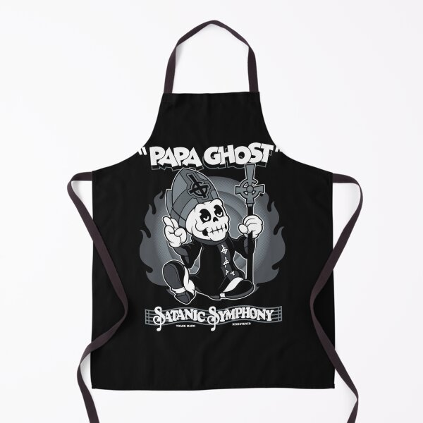 Item preview, Papa Ghost - Vintage Cartoon Satanic Symphony - Creepy Cute Goth Classic T-Shirt designed and sold by BenildaVent.