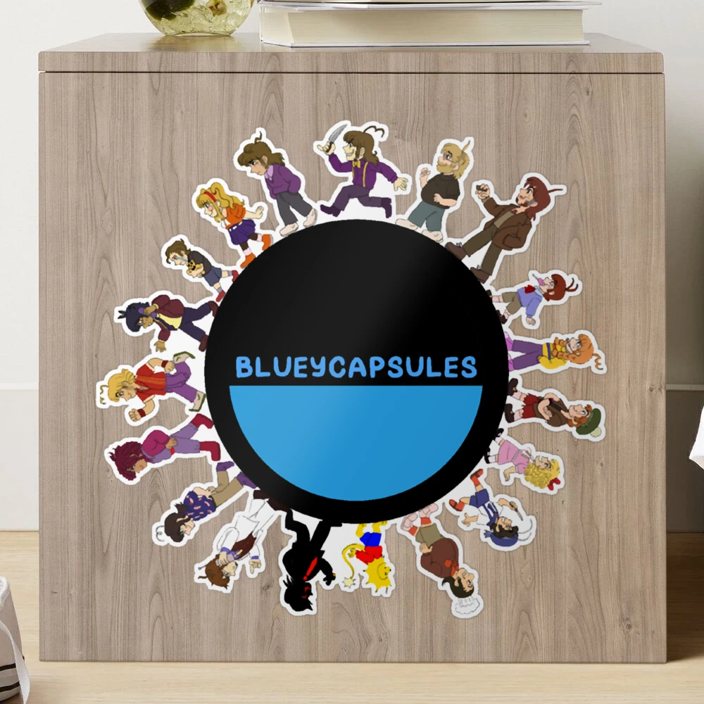 BlueyCapsules  Poster for Sale by NoelCollins