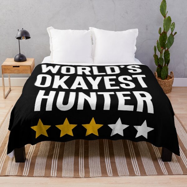 Item preview, Worlds Okayest Hunter Funny Birthday Christmas Gag Gift designed and sold by CharlieMout.