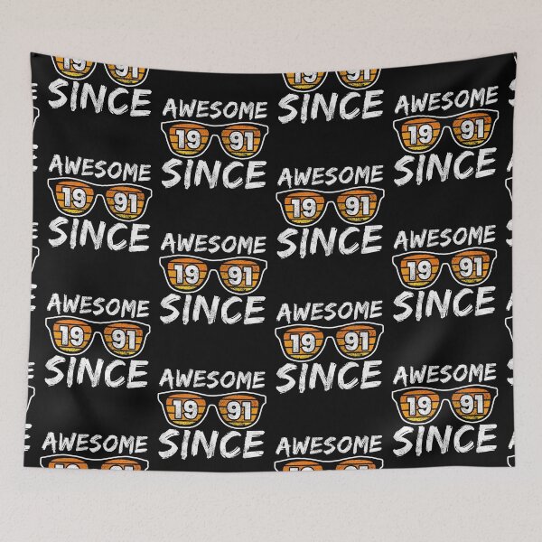 Item preview, Awesome Since 1991, Birthday Gift Idea designed and sold by FNStuff.
