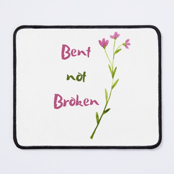 Item preview, Bent not Broken Watercolor Flower designed and sold by hopescoliosis.