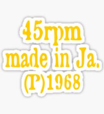 Made In Jamaica Sticker