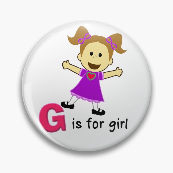 Item preview, G is for Girl (3) designed and sold by BeeCeeDeeTee.