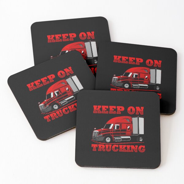 Item preview, Red keep on trucking  designed and sold by Maureen2420338.