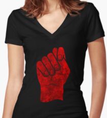 Mano Fico Women's Fitted V-Neck T-Shirt