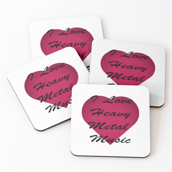 Item preview, Copy Of I Love Heavy Metal Music Stickers designed and sold by HoaiBuiCamochi.