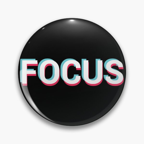 Item preview, Focus Focused Motivational Quote Typography designed and sold by alltheprints.
